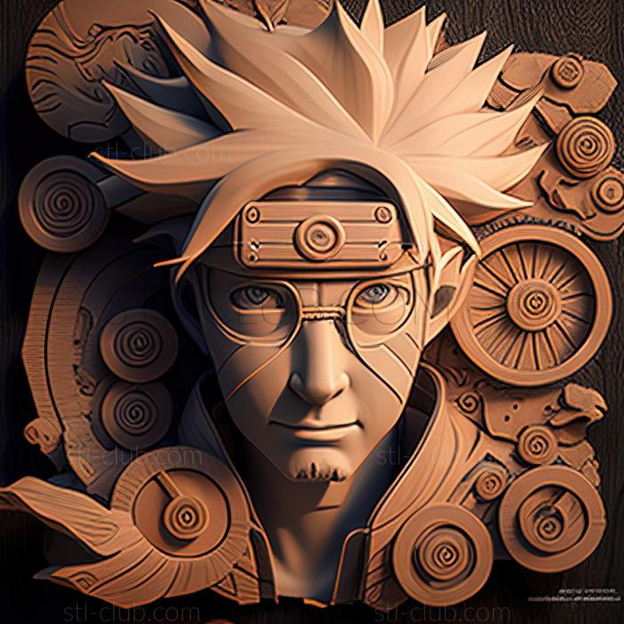 3D model Ranmaru from Naruto (STL)
